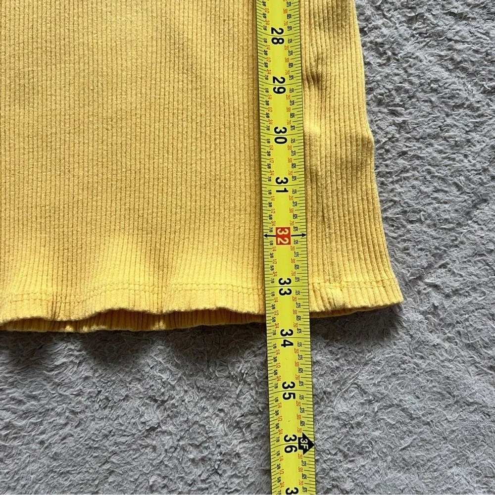 Free‎ People Beach Happy Hour Ribbed Mini Dress Summer Preppy Minimalist Size S